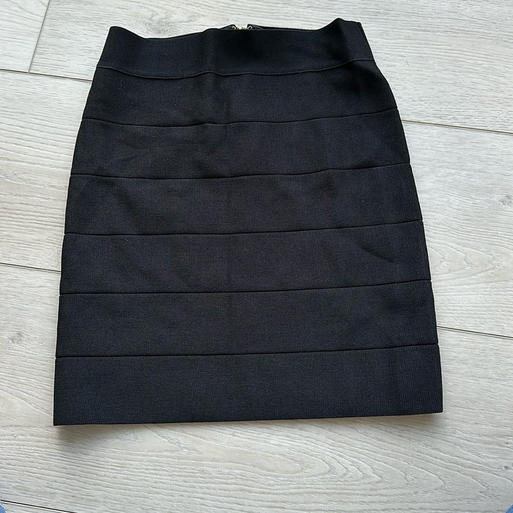 Bebe black mini skirt - size small - black